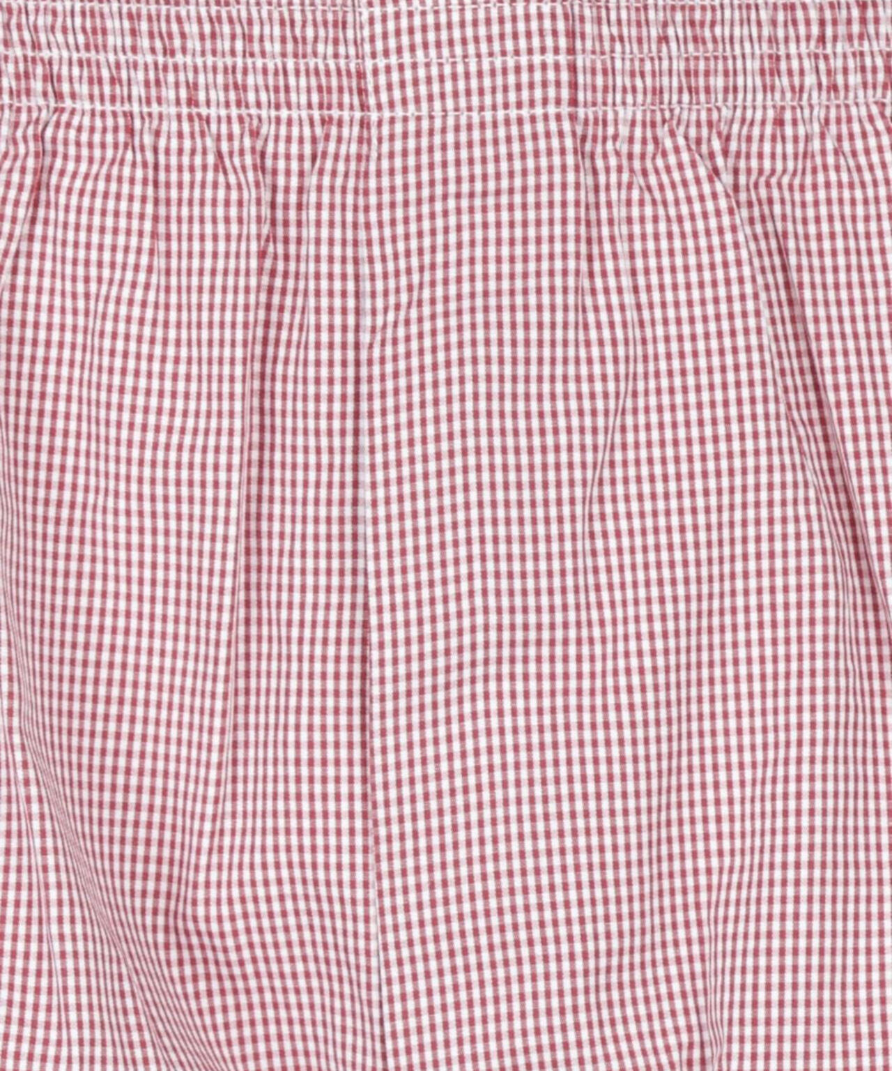Boxershort katoen | Rood Ruit Fijn