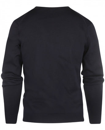 Maerz Classic Button Cardigan | Navy