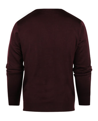 Maerz Classic Button Cardigan | Red