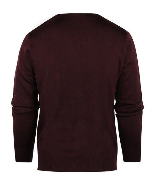 Maerz Classic Button Cardigan | Red