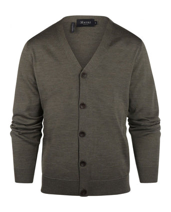 Maerz Classic Button Cardigan | Green