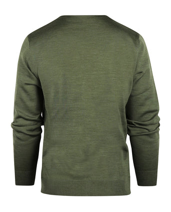 Maerz Classic Button Cardigan | Green