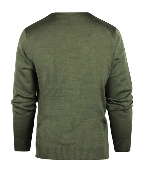 Maerz Classic Button Cardigan | Green