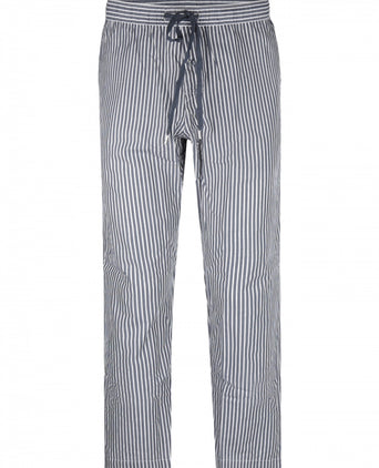 Pyjama set klassiek gestreept | Blauw