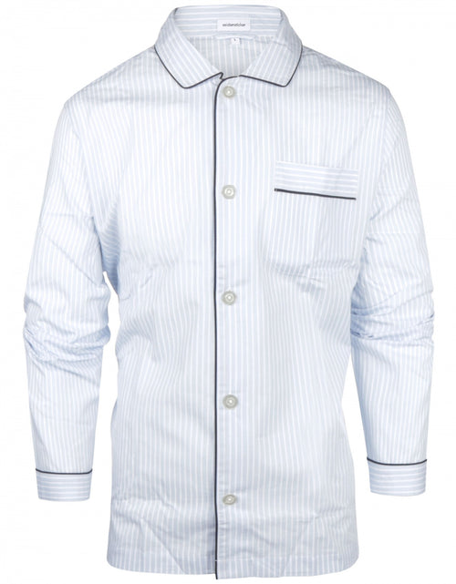 Pyjama set klassiek gestreept | Blauw