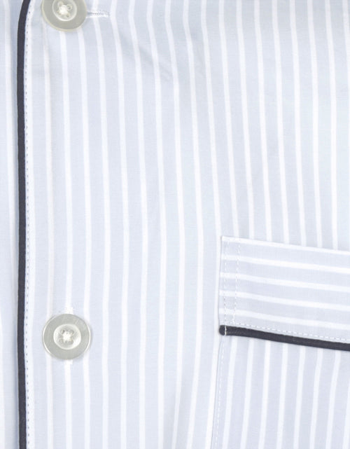 Pyjama set klassiek gestreept | Blauw