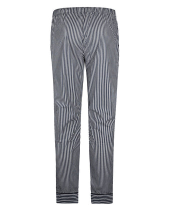 Pyjama set klassiek gestreept | Blauw