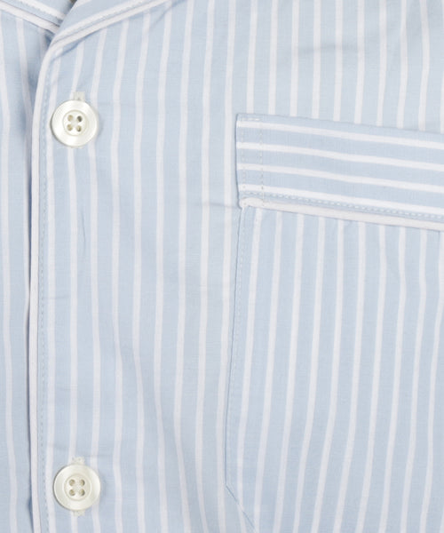 Pyjama set klassiek gestreept | Blauw