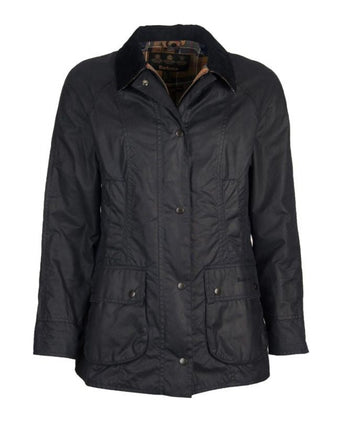 Barbour Classic Beadnell Wax Jacket Women | Navy Blue