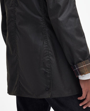 Barbour Classic Beadnell Wax Jacket Women | Olive