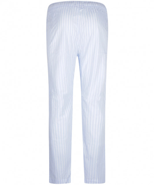 Lange Baumwollpyjamahose | Blau