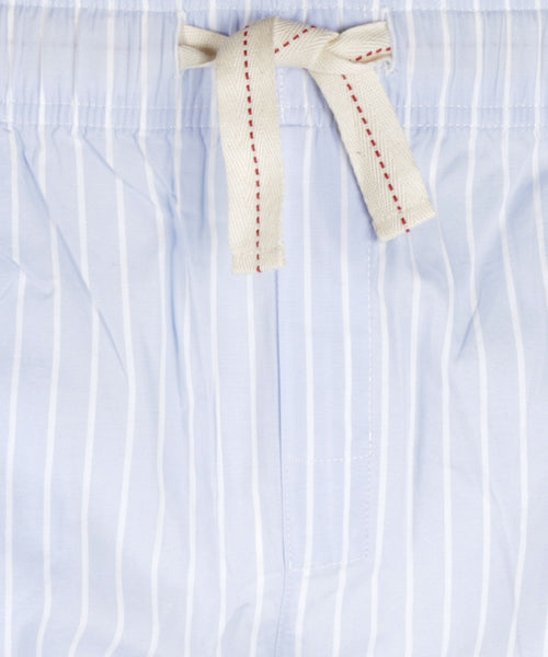 Long cotton pajama pants | Blue