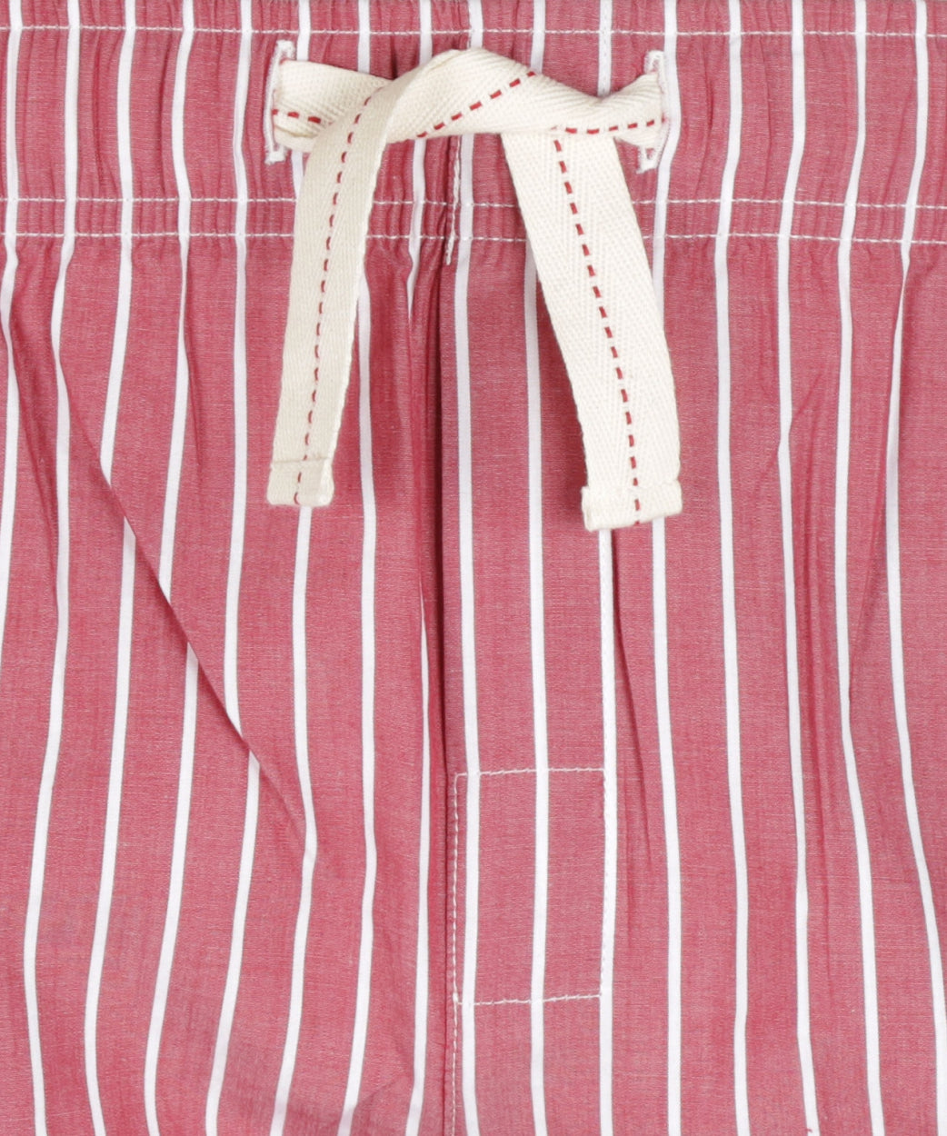 Lange Baumwollpyjamahose | Rot