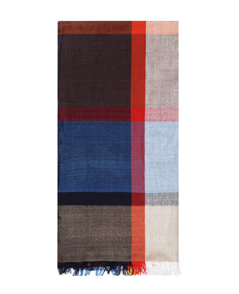 Streep Sjaal | Blauw