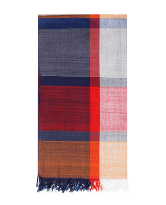 Streep Sjaal | Blauw