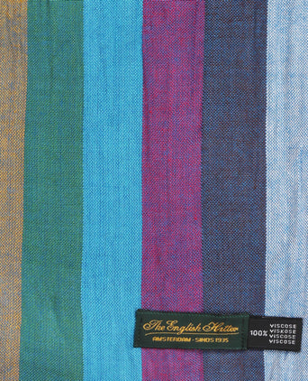 Striped Scarf | Blue