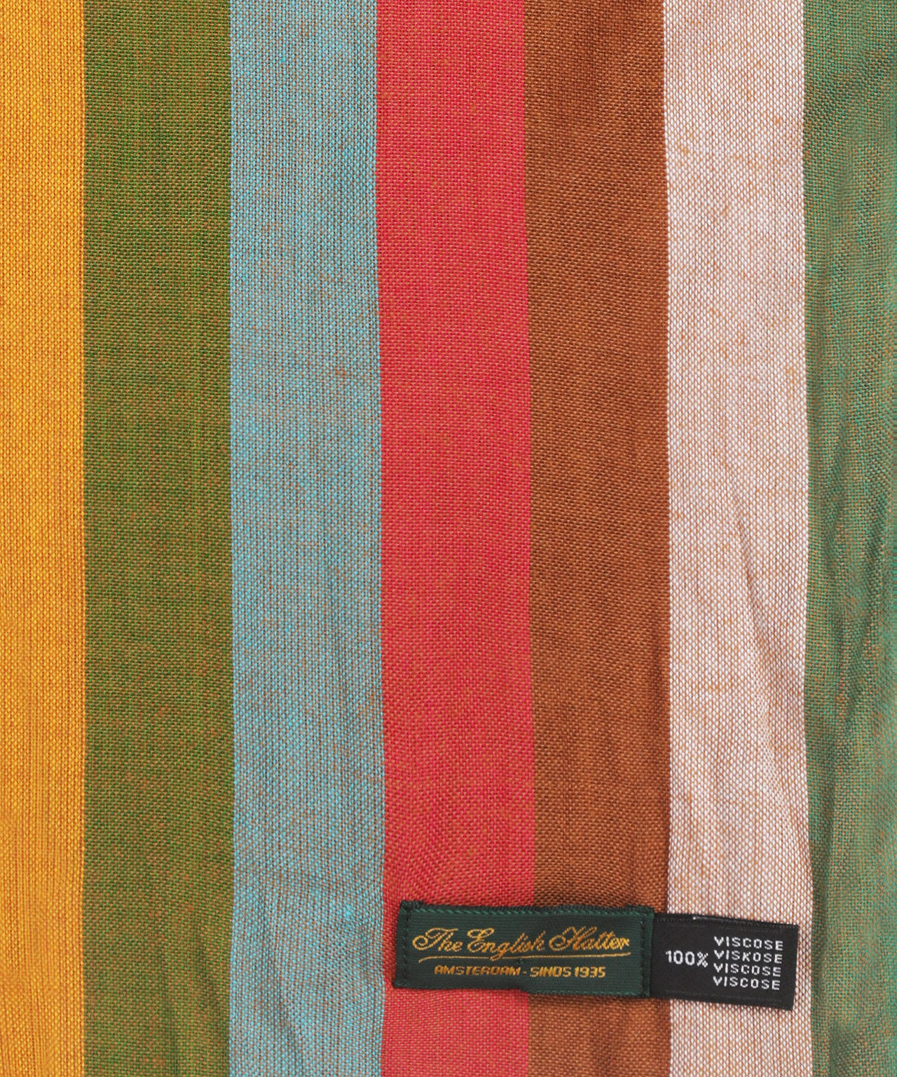 Striped Scarf | Brown