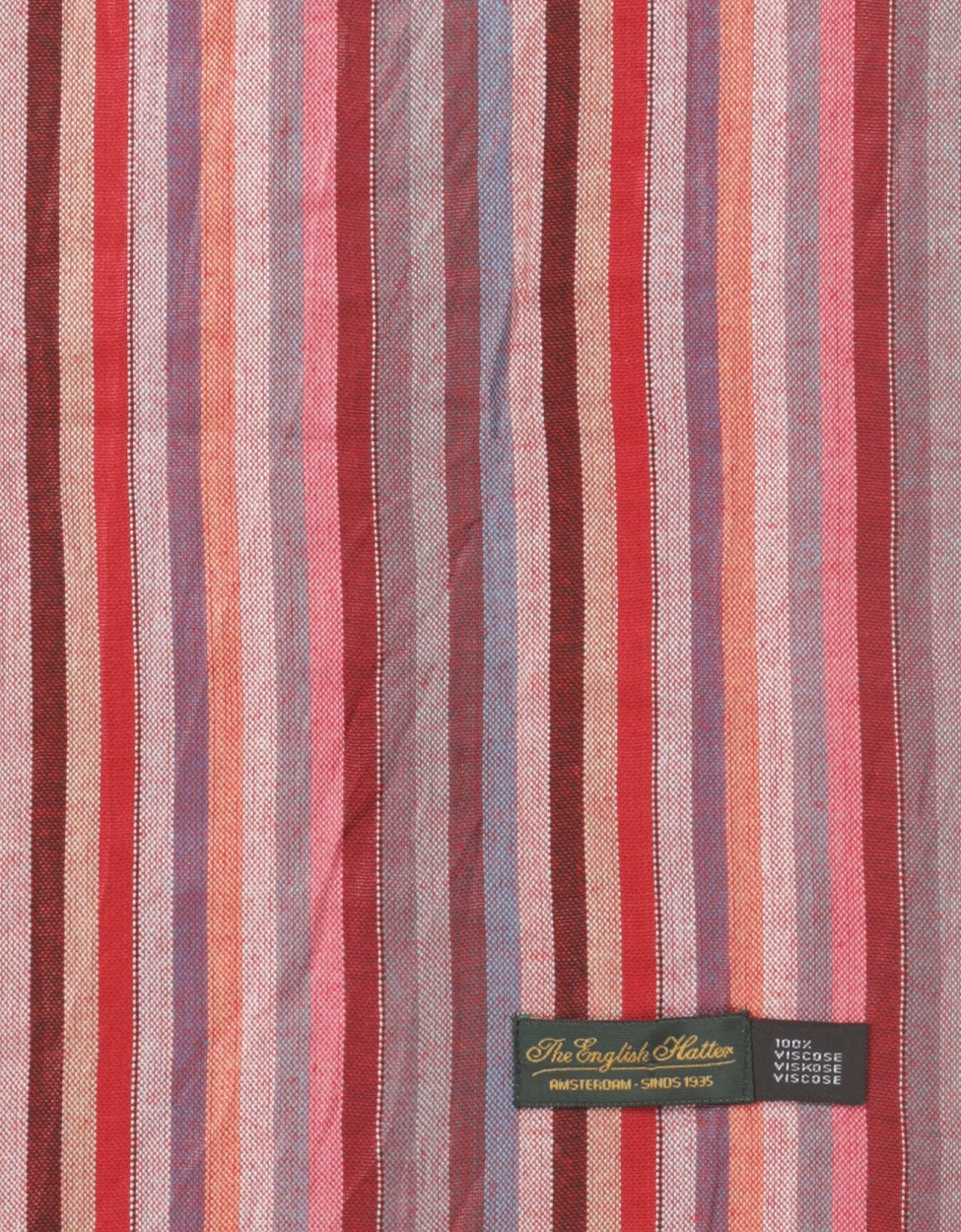 Streep sjaal | Roze Multi Streep