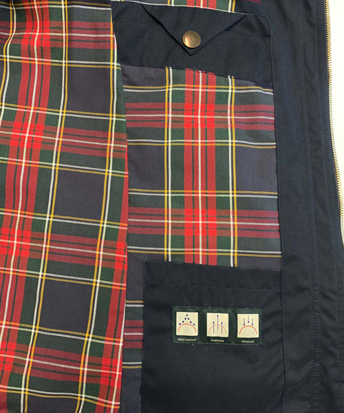 Renfield Mid-length Coat | Navy Blue