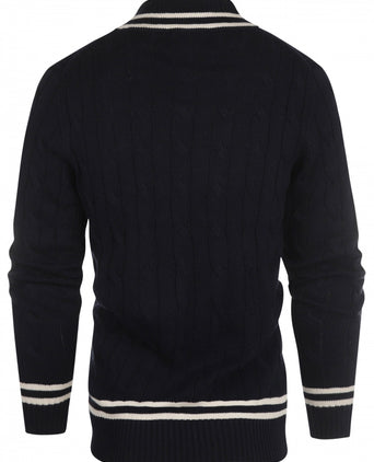 Cricket Pullover v-neck | Navy Blue