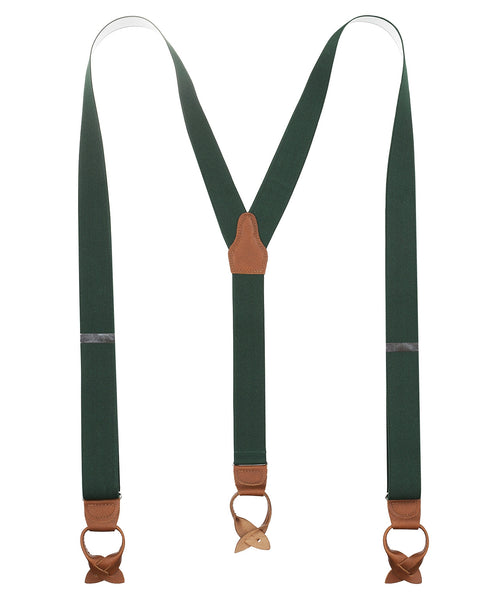 Braces with cuffs | Green