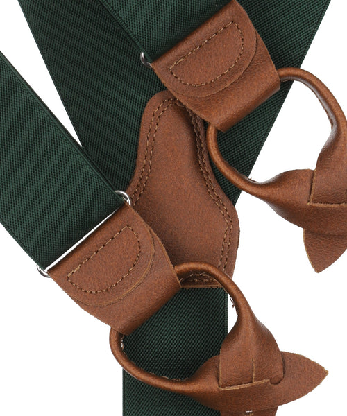 Braces with cuffs | Green