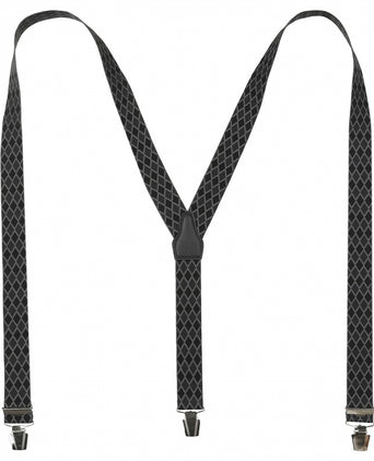 Design suspenders with clips | Black