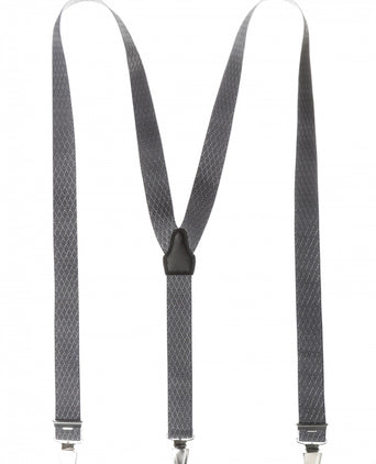 Design bretels met clips | Grijs