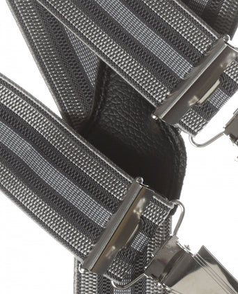 Design suspenders with clips | Grey