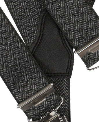 Design suspenders with clips | Grey