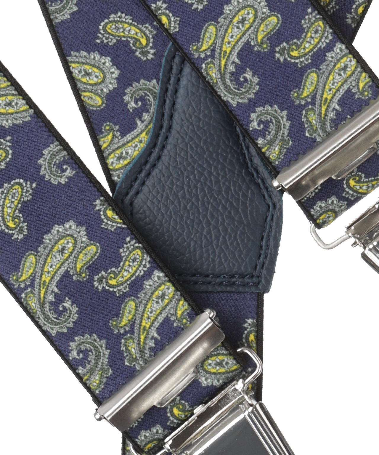 Design suspenders with clips | Blue