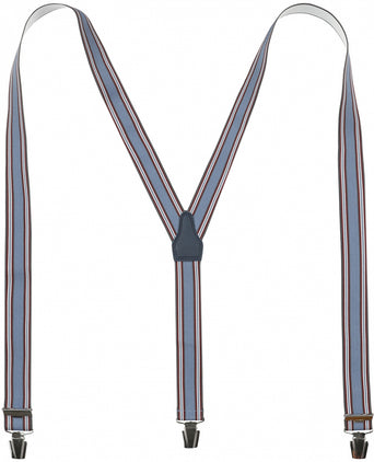Design suspenders with clips | Blue