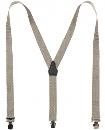 Design suspenders with clips | Brown
