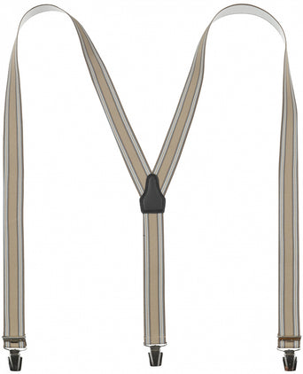 Design suspenders with clips | Brown