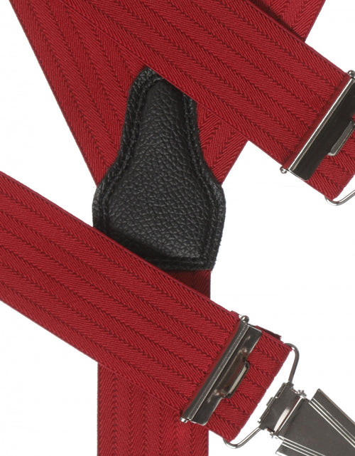 Design suspenders with clips | Red