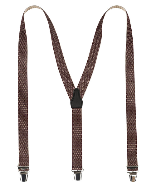 Design suspenders with clips | Red