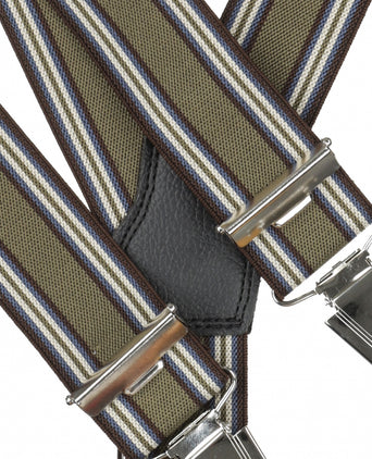 Design suspenders with clips | Green