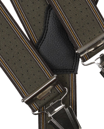 Design suspenders with clips | Green