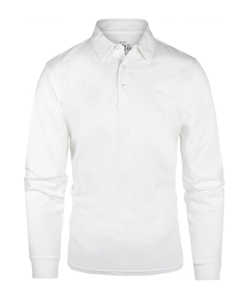Polo Long Sleeve | White