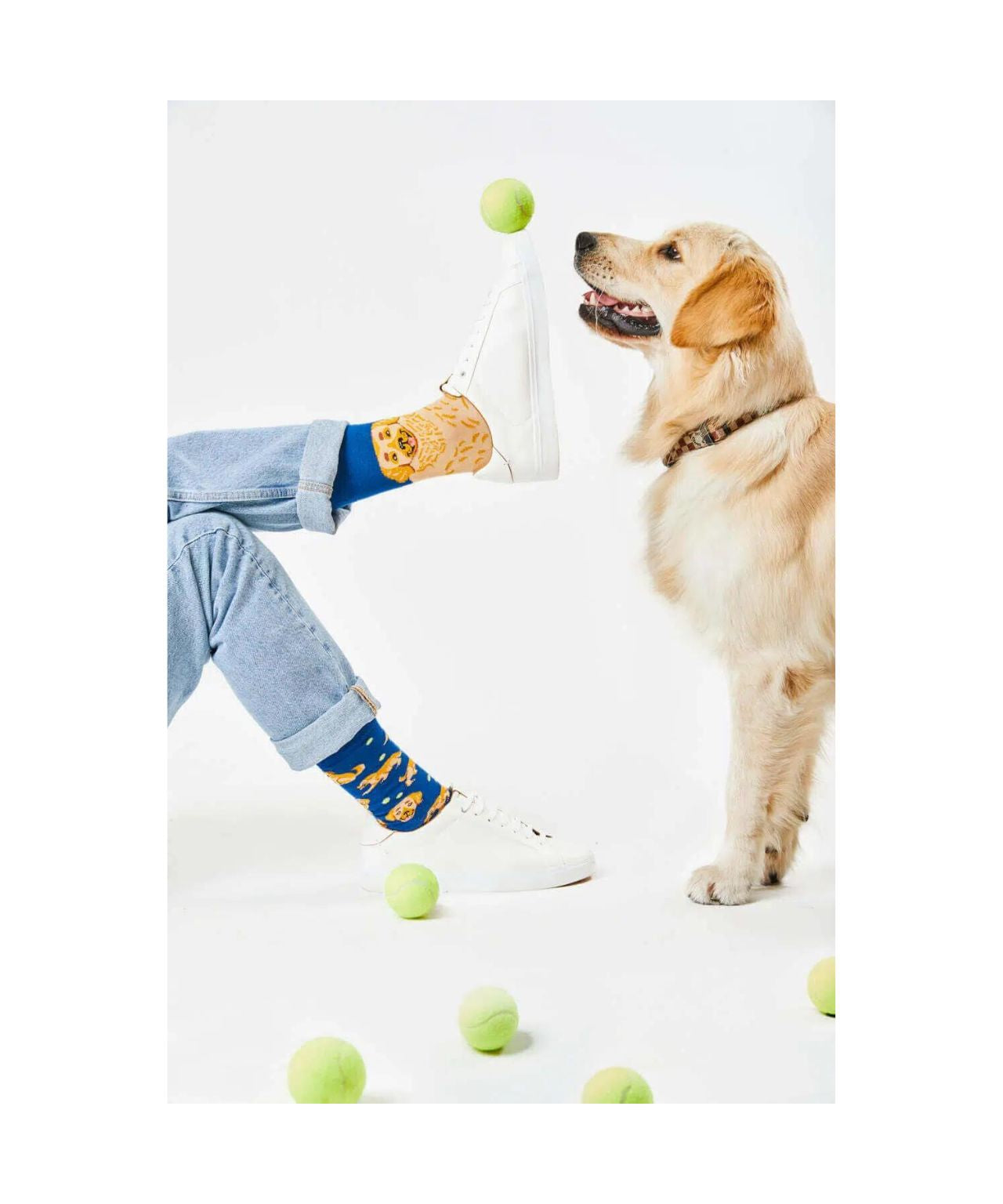 Herrensocken aus bedrucktem Baumwollmischgewebe | Design