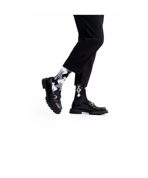 Print cotton mix men's socks | Design