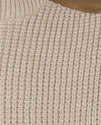 Pullover Volmar ronde hals | Bruin