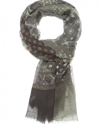 Scarf Wool 70X180 | Brown