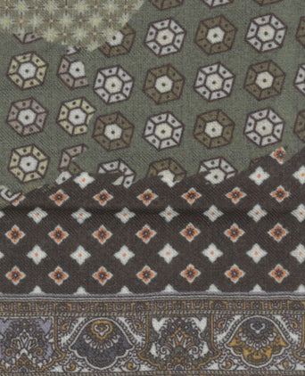 Sjaal Wol 70X180 | Bruin