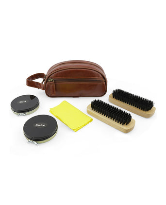 Complete Shoe Care Set | Brown