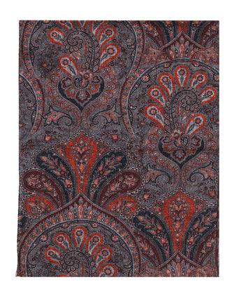 Dunne wollen sjaal | Rood