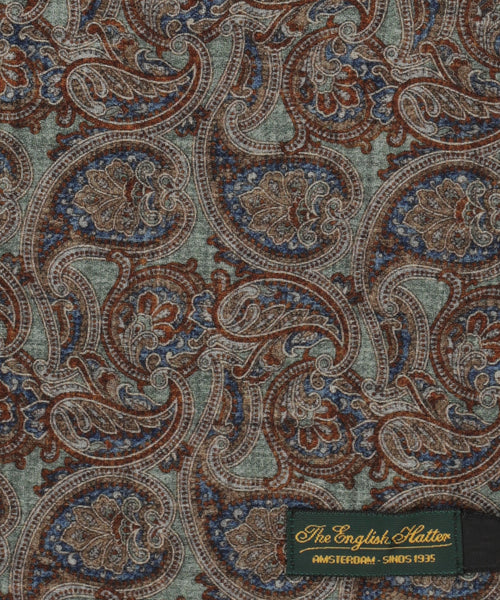 Dunne wollen sjaal | Groen