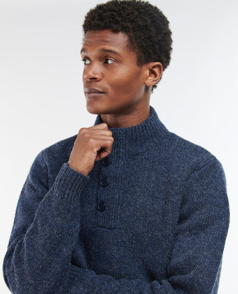 Calder Half Zip Pullover | Blauw