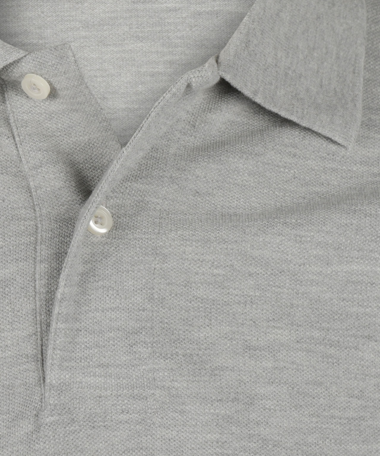 Polo pique short sleeve | Grey