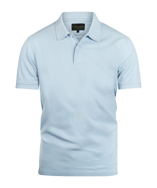 Polo pique short sleeve | Blue